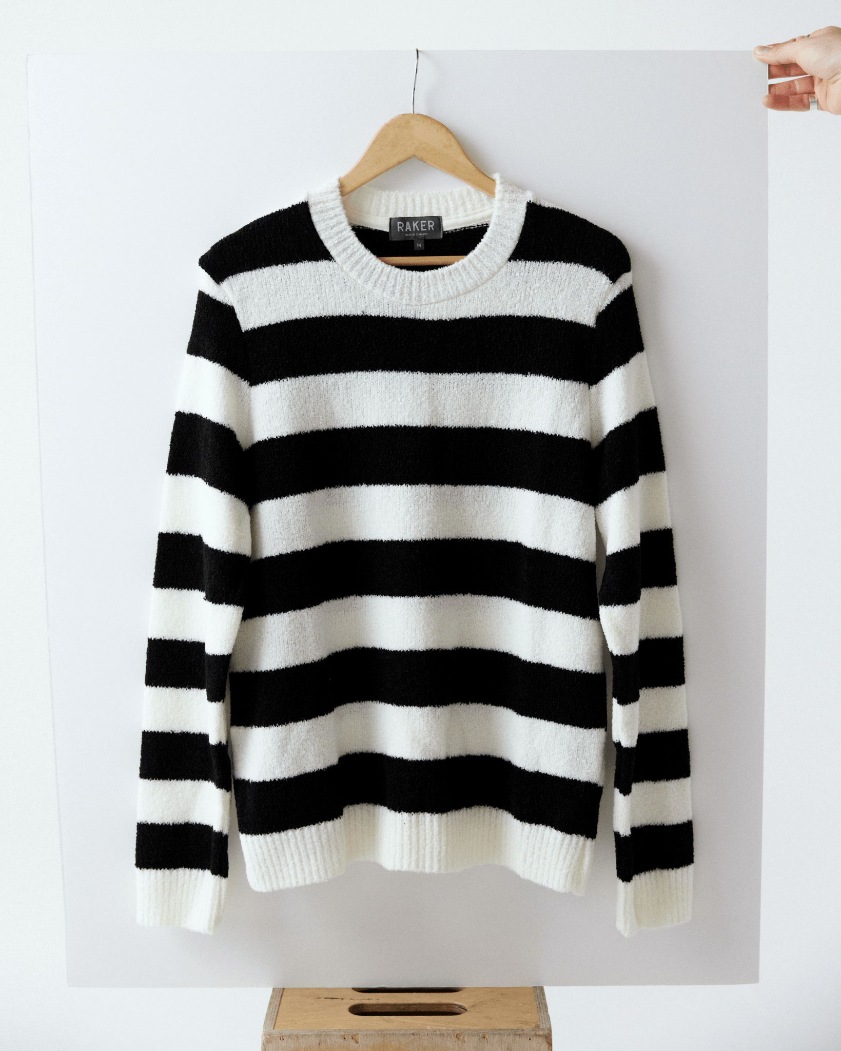 The Jones Stripe - Boucle Knit - Raker.Shop