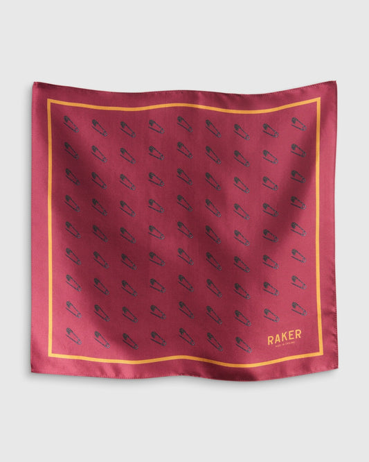 Safety Pin Printed Neckerchief - Raker.Shop